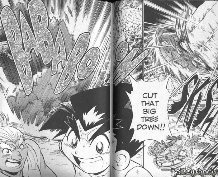 Bakuden Shoot Beyblade Chapter 10.5 14